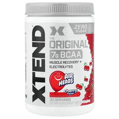 XTEND, 7 G de BCAA, Air Heads® Cereza, 399 g (14 oz)