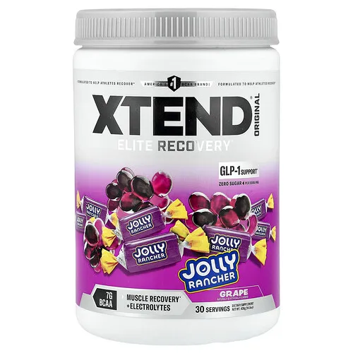 XTEND, Elite Recovery, Uva ranchera alegre, 420 g (14,8 oz)
