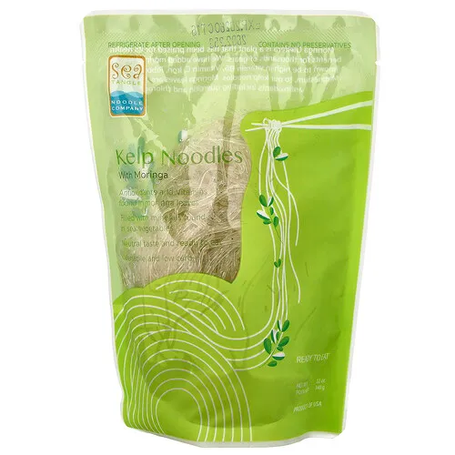 Sea Tangle Noodle Company, Fideos de kelp con moringa`` 340 g (12 oz)