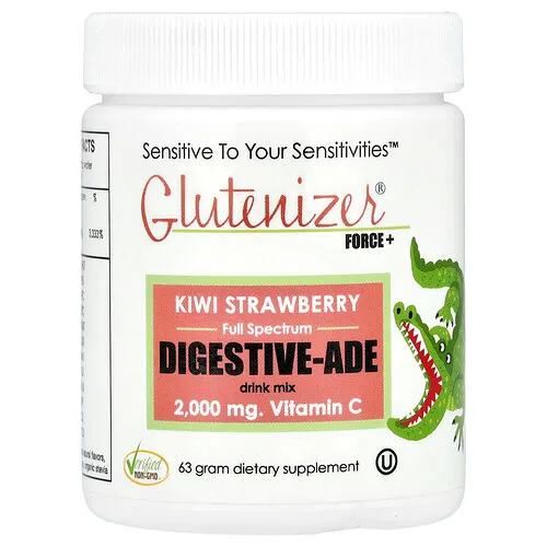 Sufficient C, Glutenizer® Force+, Kiwi y fresa, 63 g