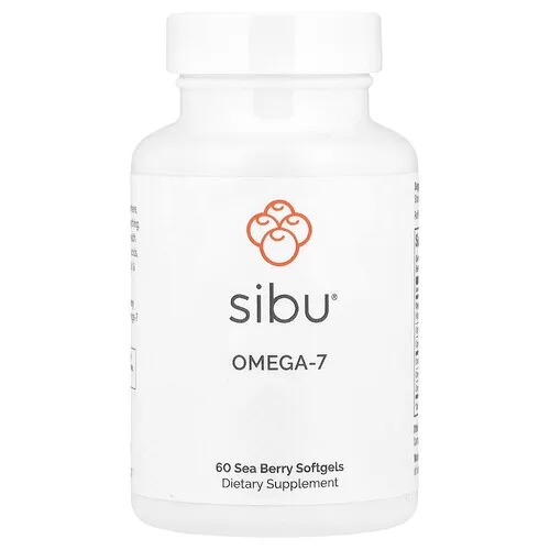 Sibu Beauty, Omega-7, 60 cápsulas blandas