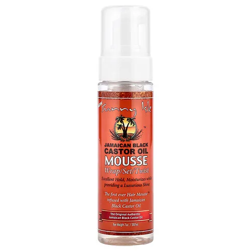 Sunny Isle, Mousse de aceite de ricino negro de Jamaica, 207 ml (7 oz)