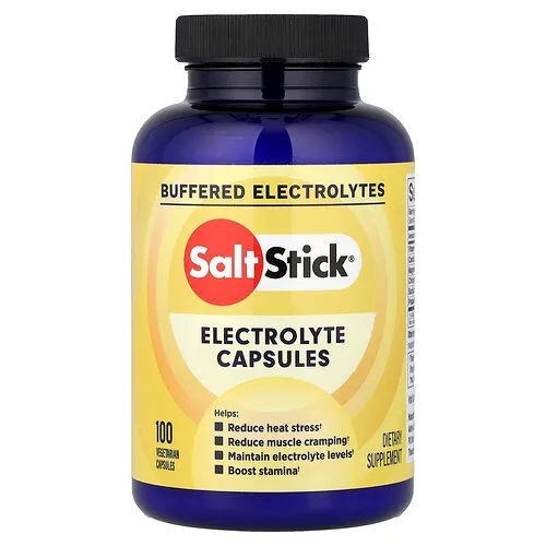 SaltStick, Cápsulas de electrolitos, 100 cápsulas vegetales