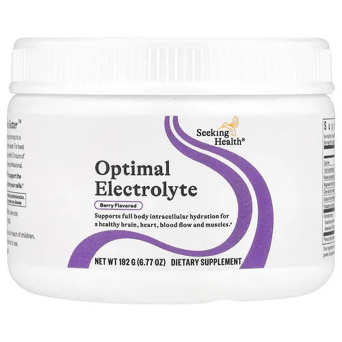 Seeking Health, Electrolitos óptimos, Bayas, 192 g (6,77 oz)