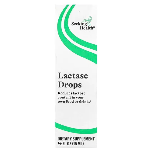 Seeking Health, Gotas de lactasa, 15 ml (1/2 oz. líq.)