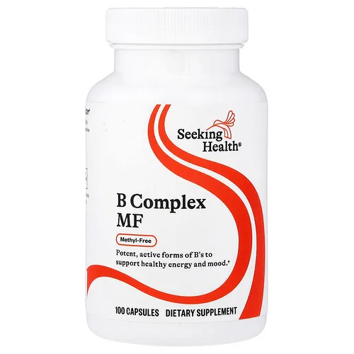 Seeking Health, Complejo de vitaminas B MF, 100 cápsulas