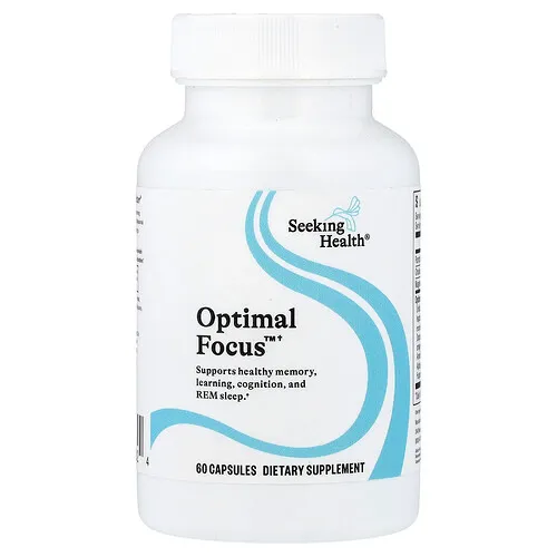 Seeking Health, Optimal Focus™, 60 cápsulas