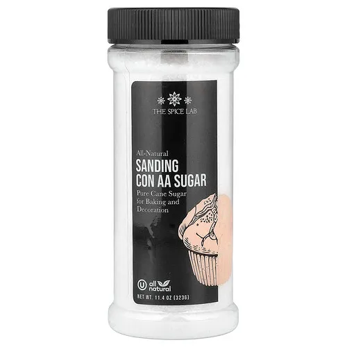 The Spice Lab, Sanding Con, Azúcar AA, 323 g (11,4 oz)