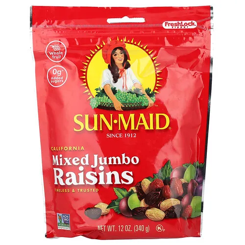 Sun-Maid, Pasas mixtas gigantes de California, 340 g (12 oz)