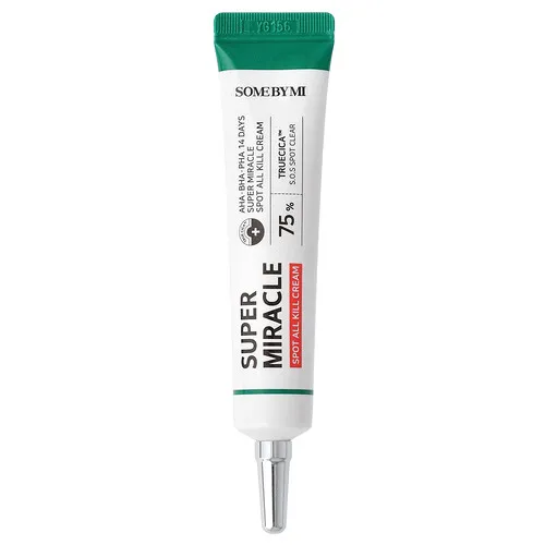 SOME BY MI, Crema supermilagrosa que elimina todas las manchas con resultados a los 14 días con AHA, BHA y PHA, 30 ml (1,01 oz. líq.)