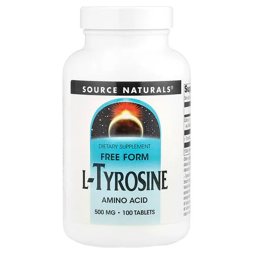 Source Naturals, L-Tirosina, 500 mg, 100 comprimidos
