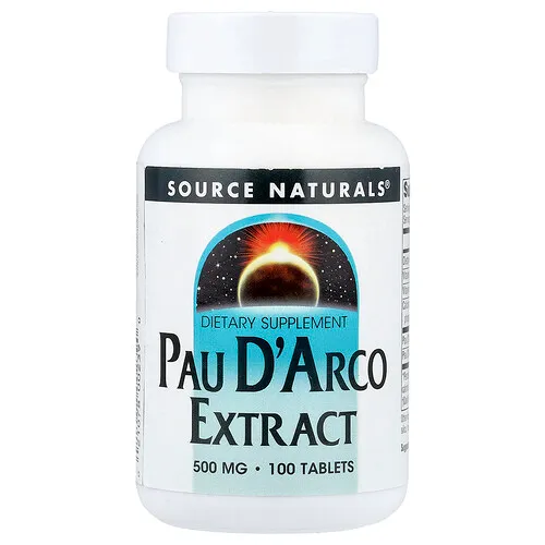 Source Naturals, Extracto de pau d'arco, 100 comprimidos