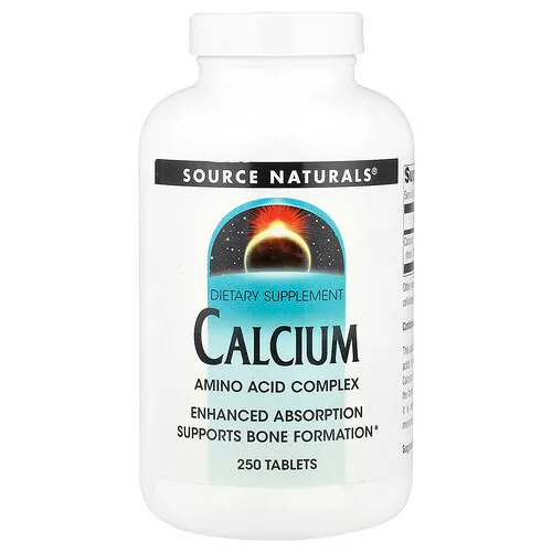 Source Naturals, Calcio, 200 mg, 250 comprimidos