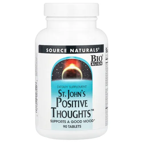 Source Naturals, St. John's Positive Thoughts™, 90 comprimidos