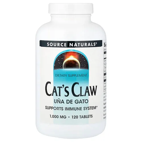 Source Naturals, Uña de gato, 1000 mg, 120 comprimidos