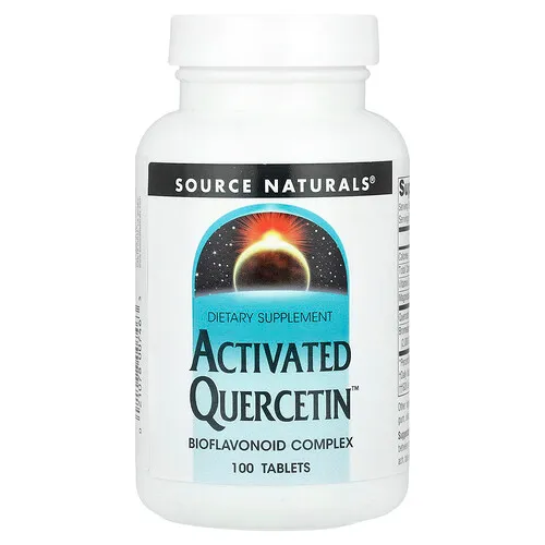 Source Naturals, Activated Quercetin™, Complejo de bioflavonoides, 100 comprimidos