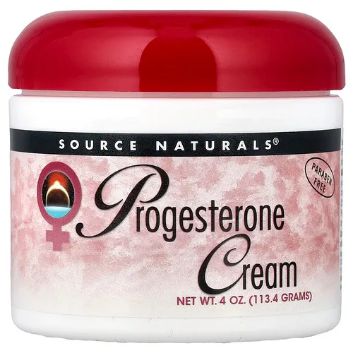 Source Naturals, Crema con progesterona, 113,4 g (4 oz)