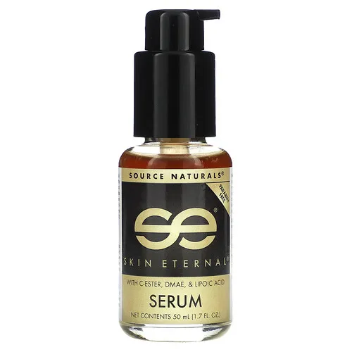 Source Naturals, Sérum para la piel eterna con C-Ester, DMAE y ácido lipoico, 50 ml (1,7 oz. líq.)