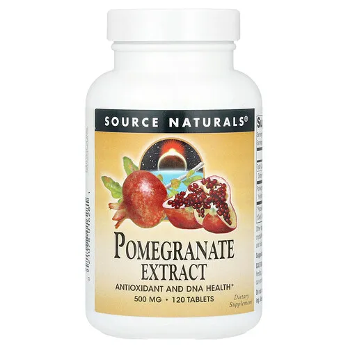 Source Naturals, Extracto de granada, 500 mg, 120 comprimidos