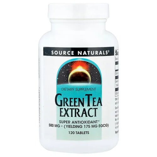Source Naturals, Extracto de té verde, 500 mg, 120 comprimidos