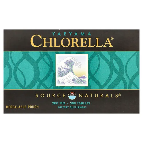 Source Naturals, Chlorella® de Yaeyama, 300 comprimidos