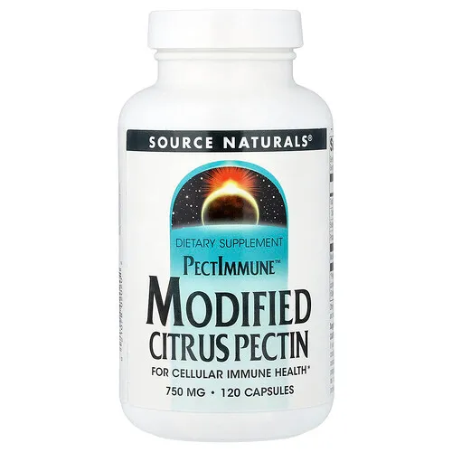 Source Naturals, PectImmune™, Pectina cítrica modificada, 120 cápsulas