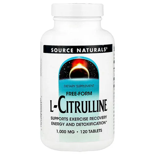 Source Naturals, L-citrulina, 1000 mg, 120 comprimidos