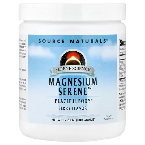 Source Naturals, Magnesium Serene™, Baya, 500 g (17,6 oz)