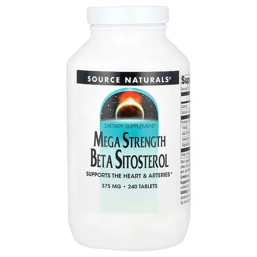 Source Naturals, Beta-sitosterol megapotente, 240 comprimidos