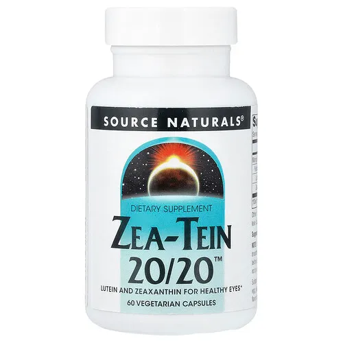 Source Naturals, Zea-Tein 20/20™, 60 cápsulas vegetales