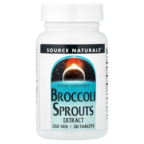 Source Naturals, Extracto de brotes de brócoli, 30 comprimidos