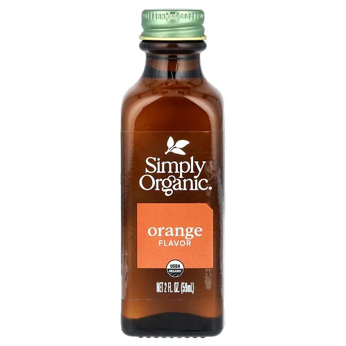 Simply Organic, Sabor a naranja, 59 ml (2 oz. líq.)