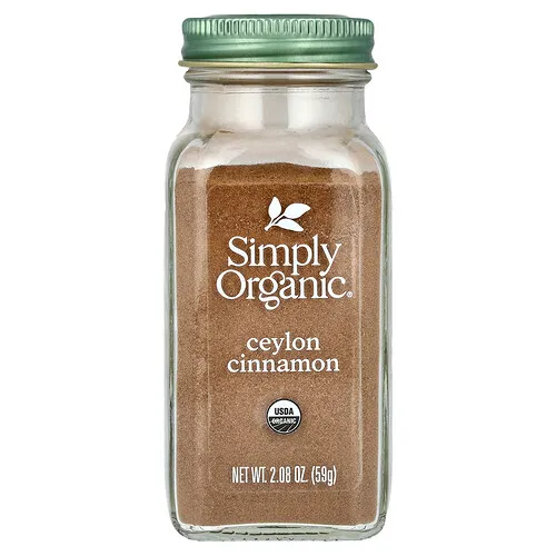 Simply Organic, Canela orgánica de Ceilán, 2,08 oz (59 g)