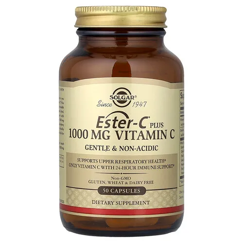 Solgar, Ester-C® Plus, Vitamina C, 50 cápsulas