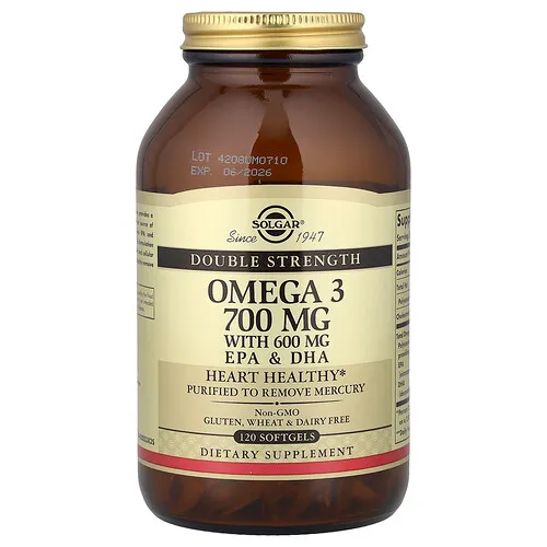 Solgar, Omega-3 EPA y DHA, 120 cápsulas blandas