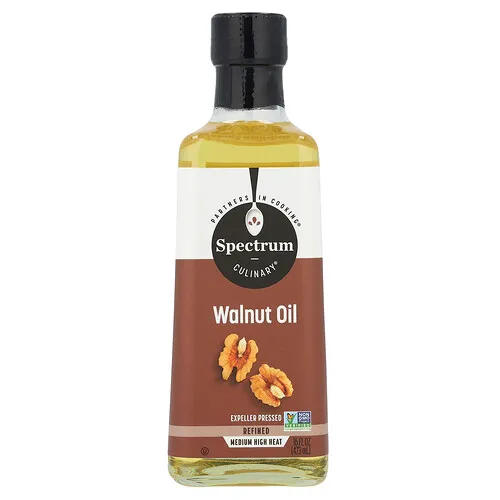 Spectrum Culinary, Aceite de nuez, prensado por expulsor, refinado, 473 ml (16 oz. Líq.)