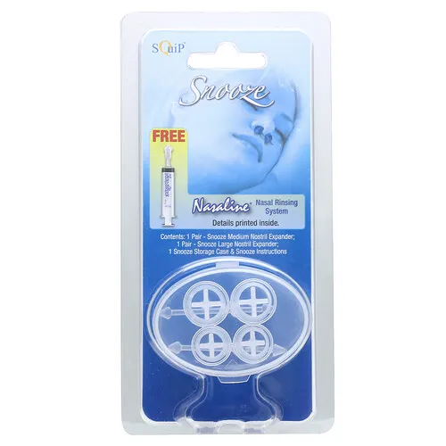 Squip, Snooze, Sistema de enjuague nasal`` 3 piezas