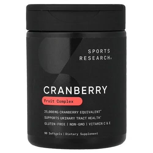 Sports Research, Concentrado de arándanos, 250 mg, 90 cápsulas blandas