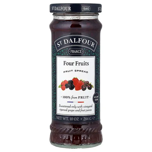 St. Dalfour, Crema para untar de lujo con cuatro frutas, 284 g (10 oz)