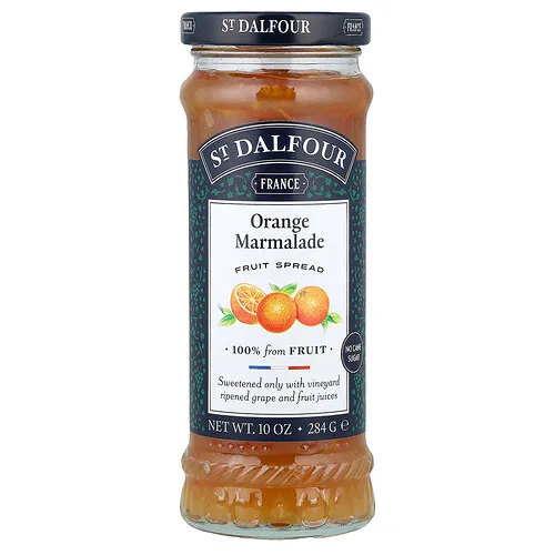 St. Dalfour, Pasta para untar de frutas, Mermelada de naranja, 284 g (10 oz)