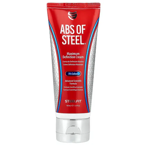 SteelFit, Abs of Steel®, Crema de máxima definición, 100 ml (3,4 oz. líq.)