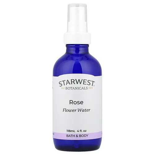 Starwest Botanicals, Agua de rosas, 118 ml (4 oz. líq.)