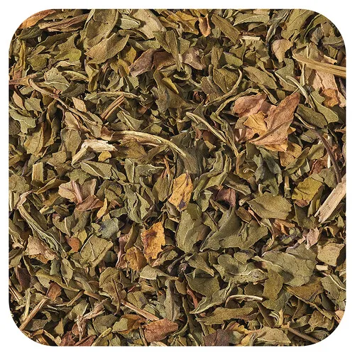 Starwest Botanicals, Hoja de menta orgánica, Cortada y tamizada, 453,6 g (1 lb)