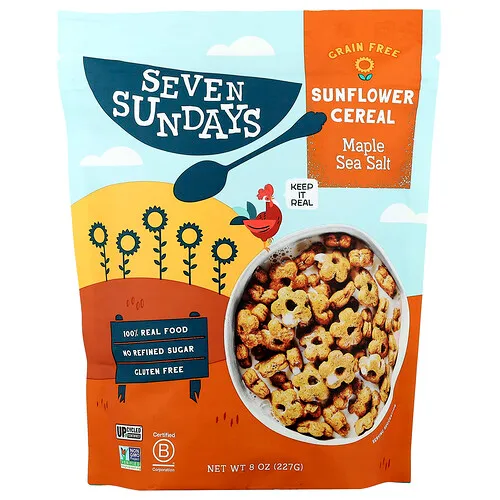 Seven Sundays, Cereal de girasol, Arce y sal marina, 227 g (8 oz)