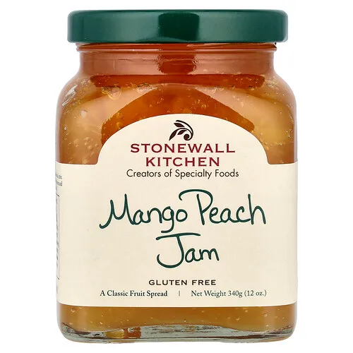 Stonewall Kitchen, Mermelada de mango y melocotón, 340 g (12 oz)