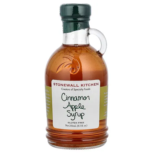 Stonewall Kitchen, Jarabe de manzana y canela, 250 ml (8,5 oz. líq.)
