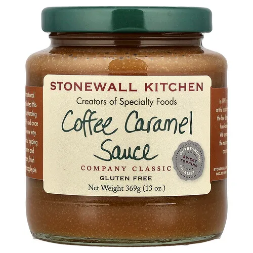 Stonewall Kitchen, Salsa de café y caramelo, 369 g (13 oz)