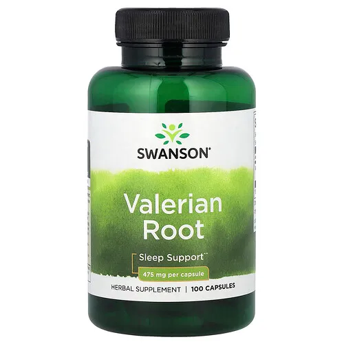 Swanson Vitamins, Raíz de valeriana, 475 mg, 100 cápsulas