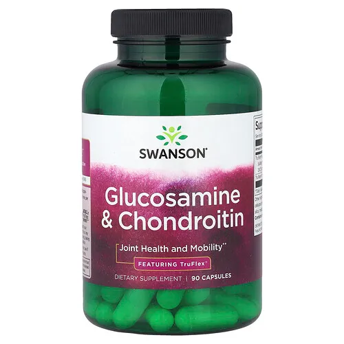 Swanson Vitamins, Glucosamina y condroitina, 90 cápsulas