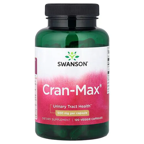 Swanson Vitamins, Cran-Max®, 500 mg, 120 cápsulas vegetales